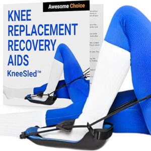 KneeSled™ Best choice after knee replacement surgery increases range of motion, stretches knees, improving mobility and flexibility leg exercise great for working out knee pain