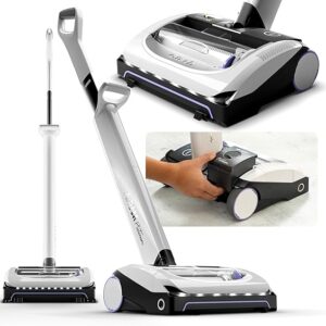 Gtech AirRAM Platinum Cordless Vacuum Cleaner - Includes Anti-Hair Wrap Brush Bar - Perfect for Carpet and Hardwood Floors - Rechargeable 22v Li-ion Battery - Lightweight (7 lbs.)