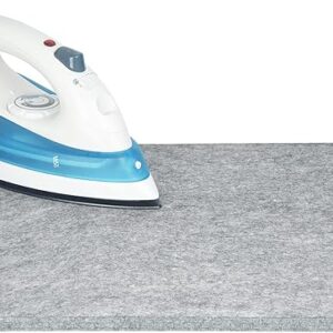 Wool Ironing Mat for Table Top – Portable Pressing Pad, Ironing Board Alternative for Quilting, Sewing & Travel Iron Anywhere (11.5" x 14.5")