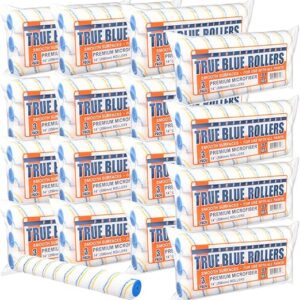 True Blue 14" Professional Paint Roller Covers, 14 Inch, Best for All Types of Painting Surfaces, Refill Bulk Pack (48, 1/2" Nap)