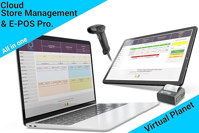Cloud Store Management & Point of Sale Pro – 3 Months Subscription – Activation Key