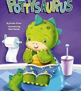 Pottysaurus - Children's Padded Board Book - Potty Training