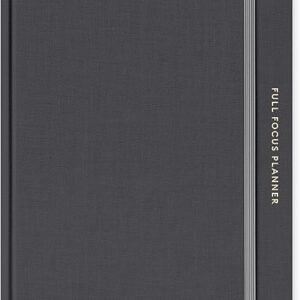 Full Focus Gray Linen Planner by Michael Hyatt - The #1 Daily Planner to Increase Focus, Eliminate Overwhelm, and Achieve Your Biggest Goals - Hardcover