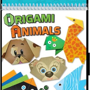 Melissa & Doug On The Go Origami Animals Craft Activity Set - 38 Stickers, 40 Origami Papers
