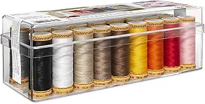 Gutermann Spool Box 26 Cotton Thread Set, Assorted Colors
