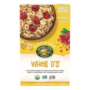 Nature's Path Organic Whole O'S Cereal, 11.5 oz (Pack of 1), Gluten Free