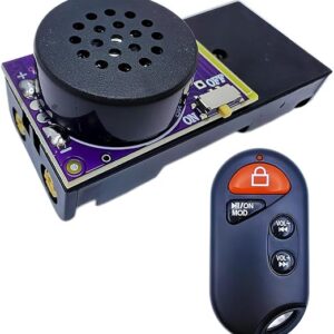Noise Maker Prank with Remote-Controlled & Timer,Hidden 20-Sound Chirping Noise Device for Office Pranks,April Fools Day Gifts,Party Gags