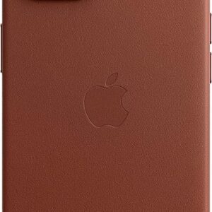Apple iPhone 14 Leather Case with MagSafe - Umber