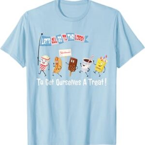 Let’s All Go To The Lobby Treat Retro style tee Movie Funny T-Shirt